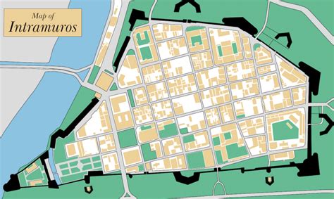 nbi intramuros|Intramuros Map .